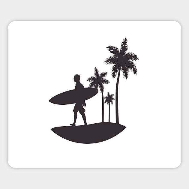 Surfing Magnet by Double You Store